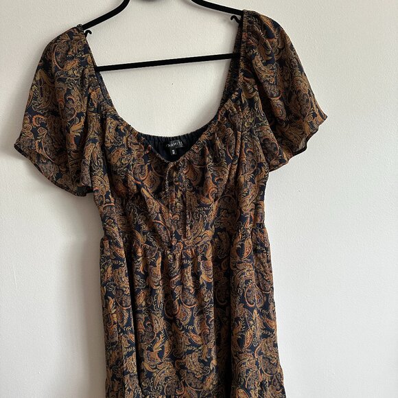 Eliza Smocked Mini Flare Dress - Picture 5 of 12